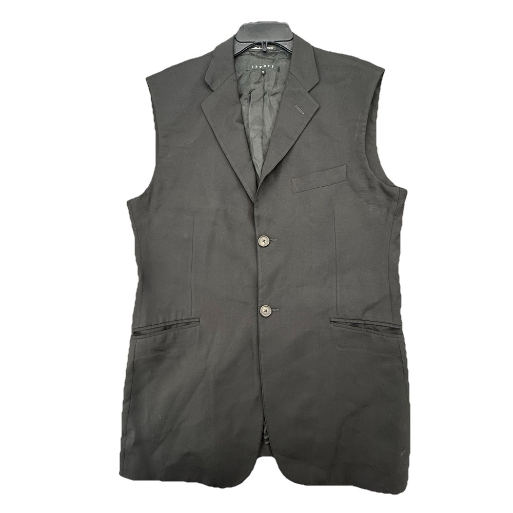 Theory Men's Garris Navy‎ Blue Suit Vest 42/Large